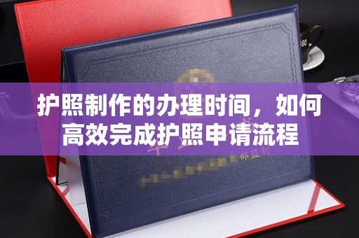 陆河护照制作的办理时间，如何高效完成护照申请流程