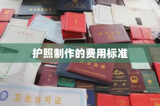 天祝护照制作的费用标准